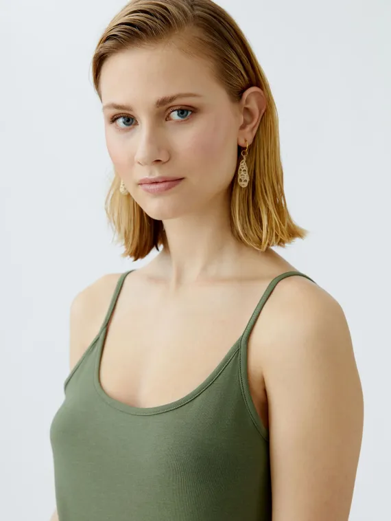 Oui Топ на тонких бретелях