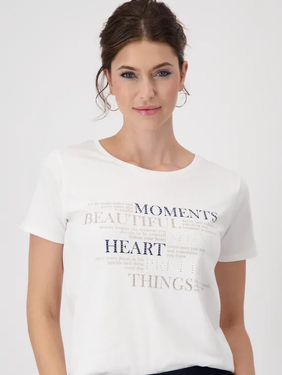 MONARI Футболка со стразами