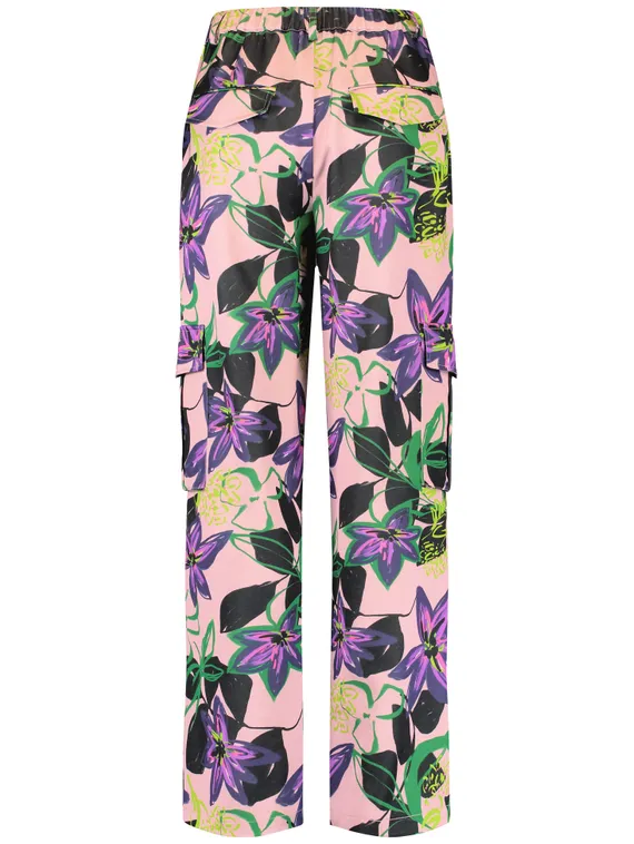 GERRY WEBER Брюки с цветочным принтом