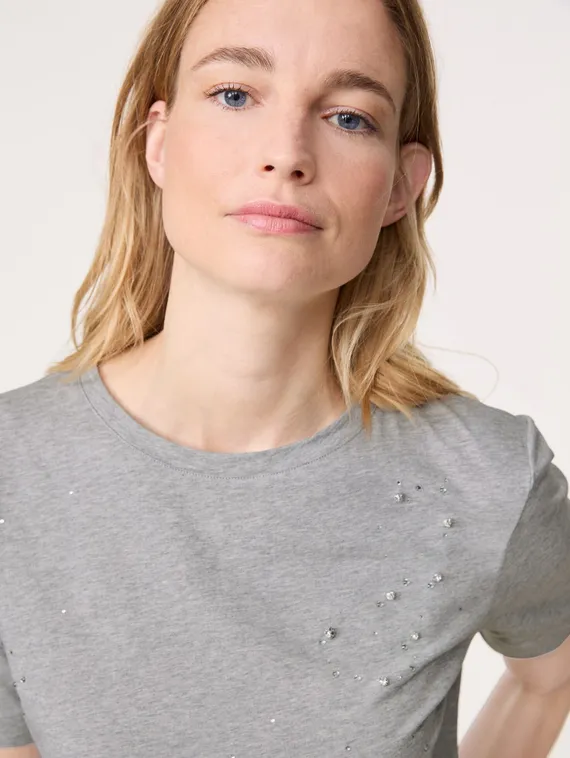 GERRY WEBER Футболка со стразами