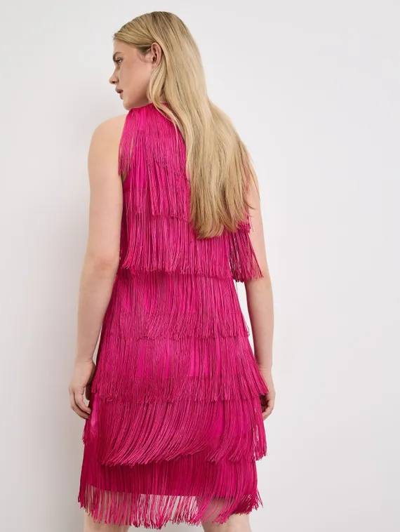 TAIFUN Платье с бахромой
