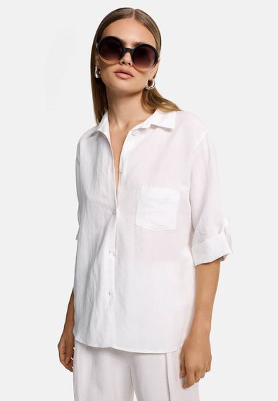 CATNOIR Блуза из вискозы и льна