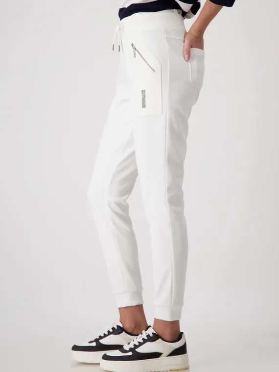 MONARI Спортивные брюки-джоггеры со стразами