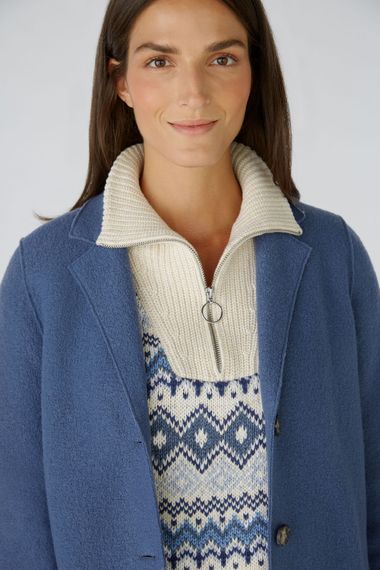 Oui Пальто из шерсти