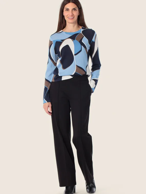 GERRY WEBER Джемпер с абстрактным принтом