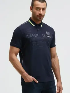 CAMP DAVID Поло с рисунком