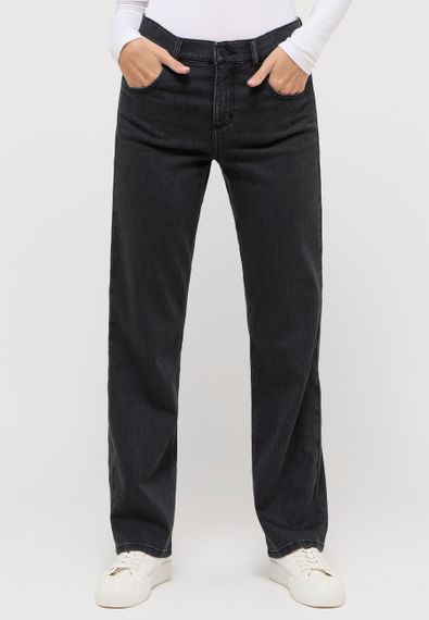 ANGELS Джинсы из зимнего хлопка антрацит