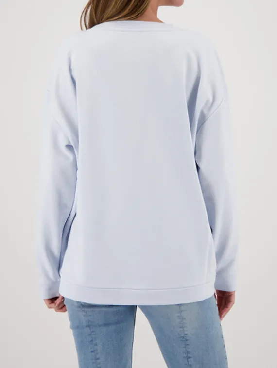 MONARI Толстовка из хлопка с надписью