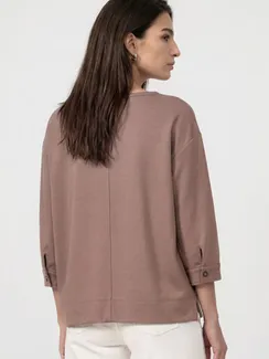 MONARI Толстовка с пуговицами на рукавах