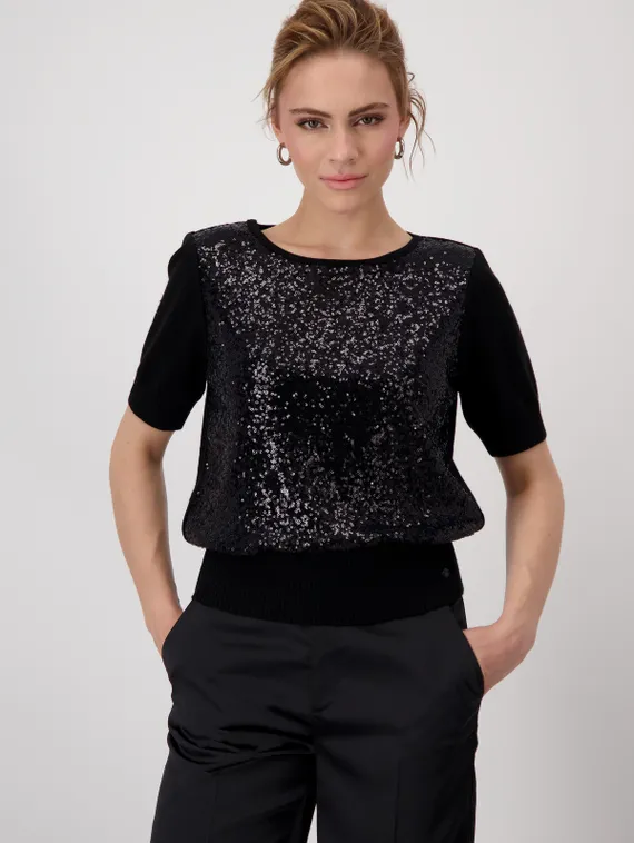 MONARI Джемпер с пайетками