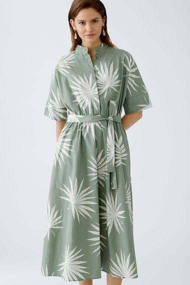 Oui Платье из хлопкового поплина