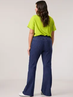 SAMOON Джинсы расклешенные