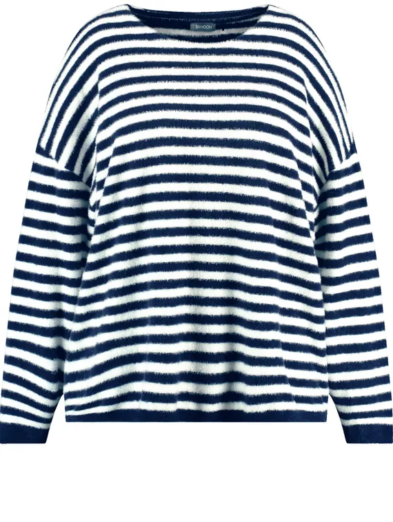 SAMOON Джемпер в полоску