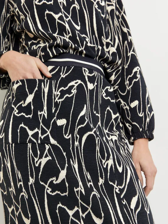 GERRY WEBER Юбка с жаккардовым узором