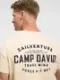 CAMP DAVID Футболка с большим принтом на спине
