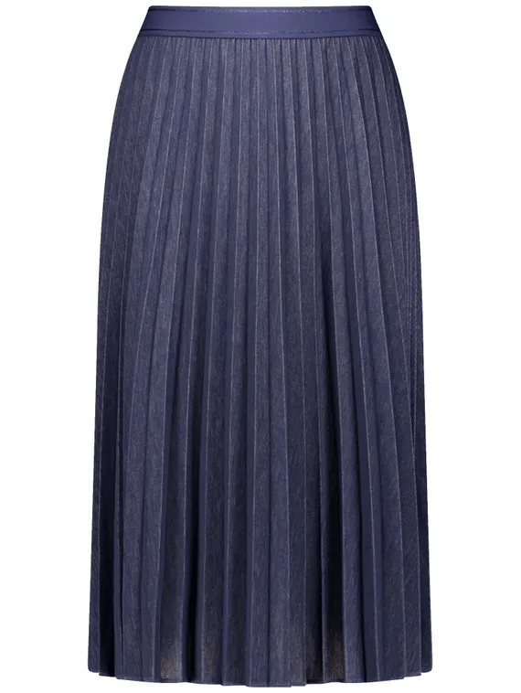 GERRY WEBER Юбка плиссированная синяя