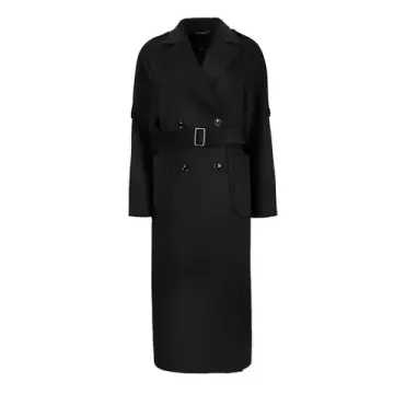 Dolche Moda Пальто из шерсти и шелка