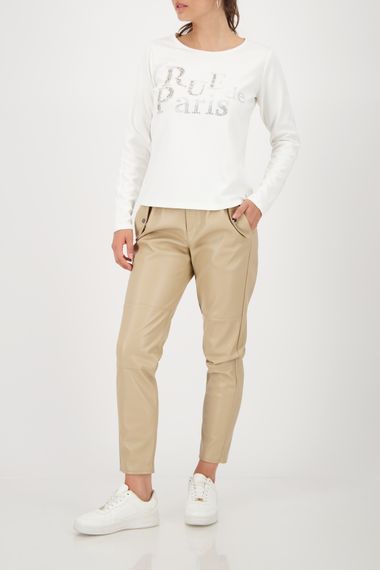 MONARI Толстовка с надписью из стразов