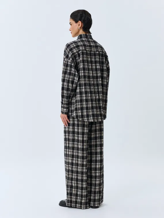 BULMER Шерстяные брюки в клетку
