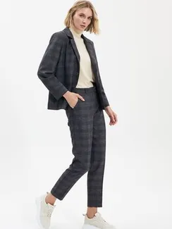 UNQ Брюки в клетку