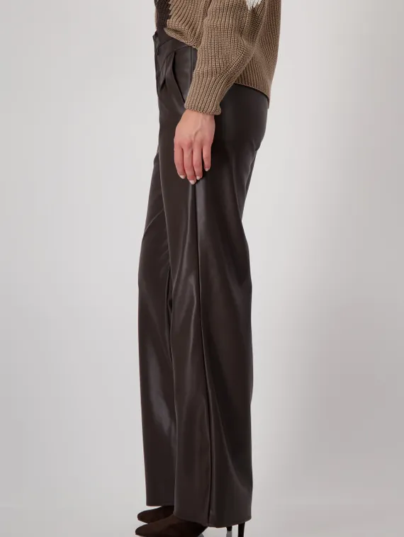 MONARI Брюки широкие из искусственной кожи
