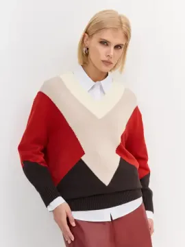 BULMER Джемпер в стиле колор-блок