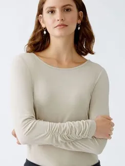 Oui Рубашка длинный рукав