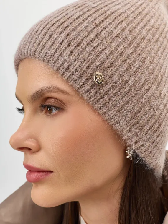 BULMER Шапка в тонкий рубчик