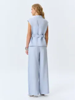 BULMER Яркие льняные брюки