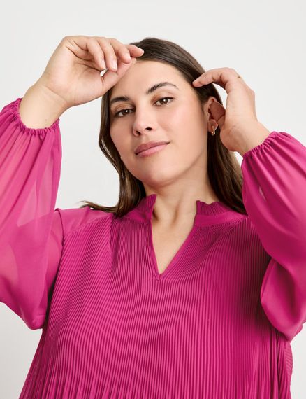 SAMOON Блуза плиссированная