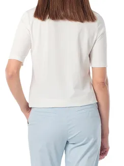 GERRY WEBER Футболка прямого кроя белая
