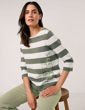 GERRY WEBER Джемпер в полоску 3/4 рукав