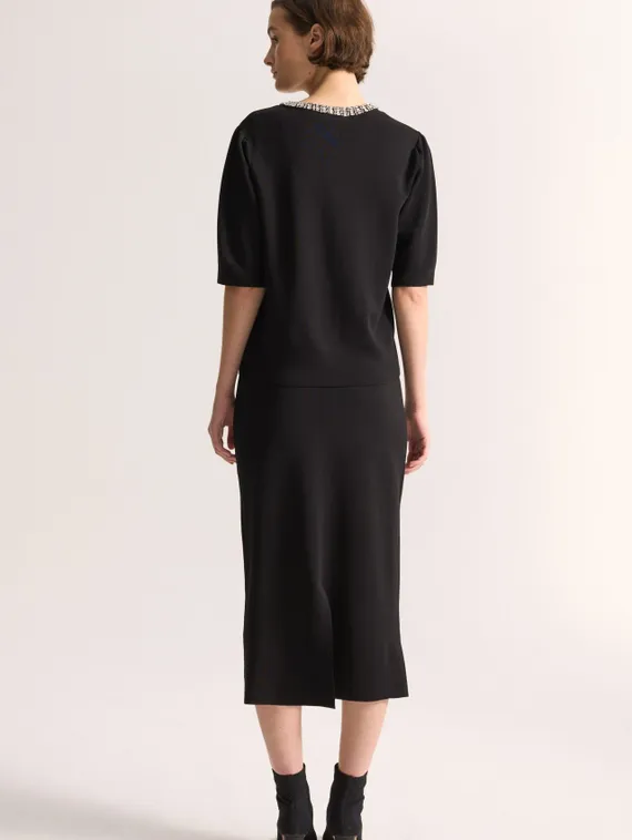 UNQ Кардиган со стразами