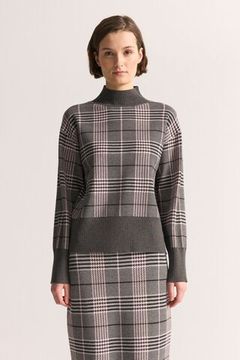 UNQ Пуловер в клетку