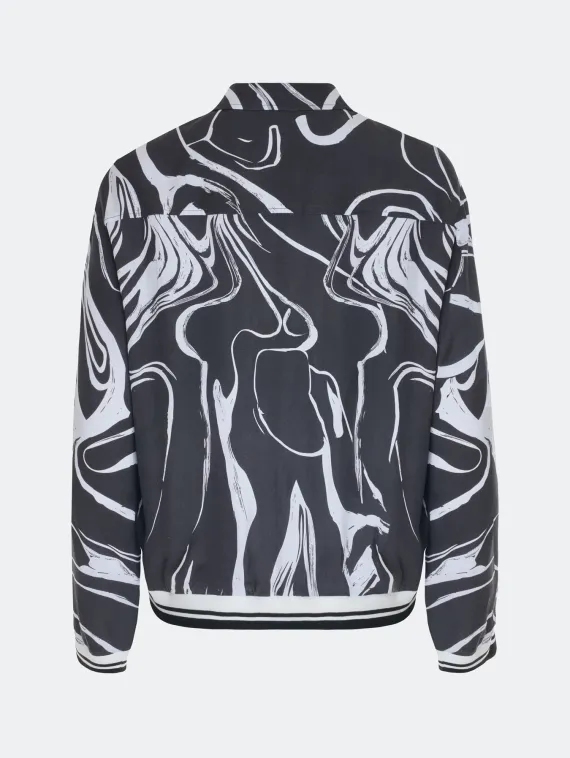 BULMER Блузка с графичным принтом