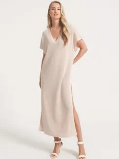 UNQ Платье с V-вырезом