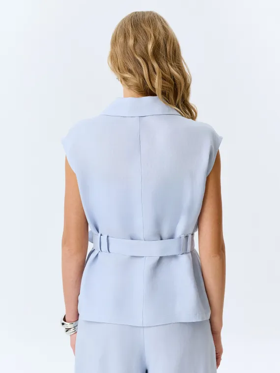 BULMER Удлиненный льняной жакет