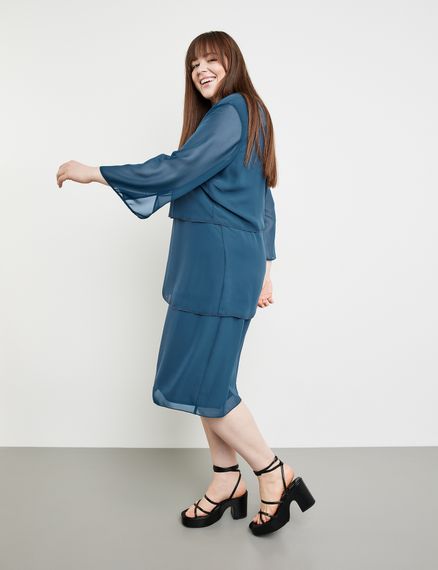 SAMOON Платье из шифона