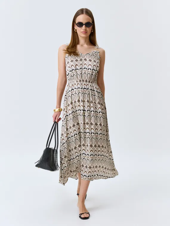BULMER Платье с геометрическим принтом