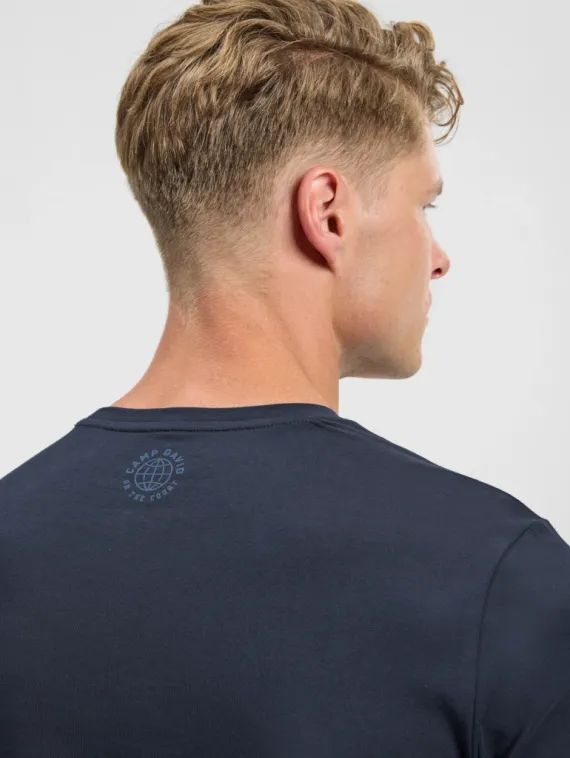 CAMP DAVID Футболка с логотипом