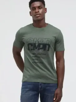 CAMP DAVID Футболка с резиновым рисунком