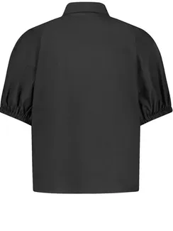 GERRY WEBER Блуза хлопковая черная