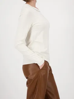 MONARI Лонгслив с вязаным воротником