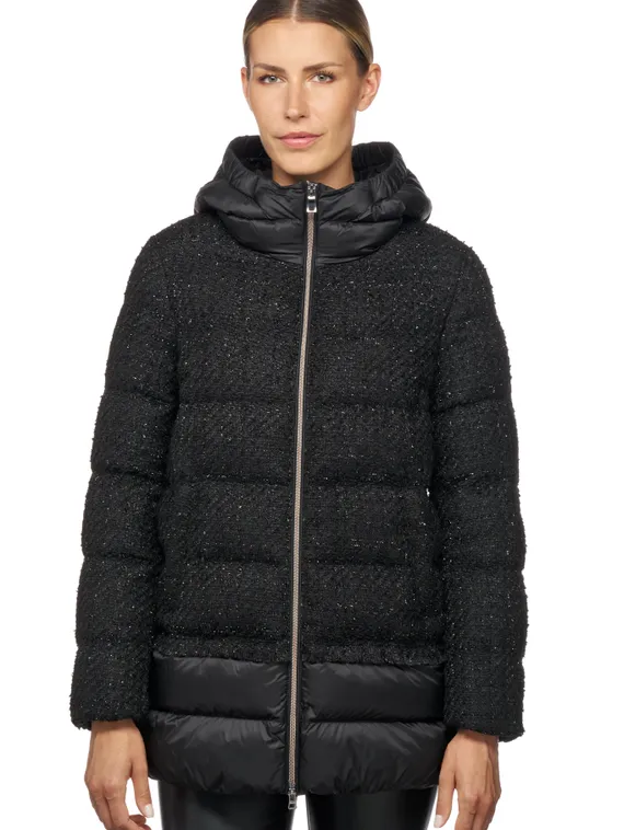 GEOX Куртка стеганая с люрексом