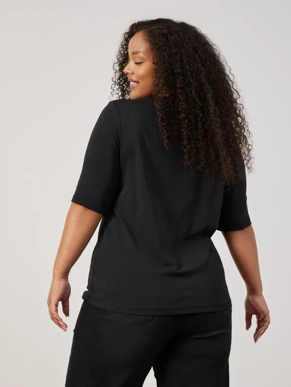 SAMOON Футболка с узором из пайеток