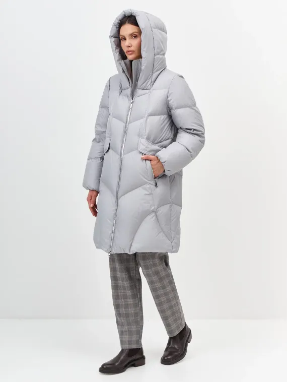 BULMER Объемный пуховик с фигурной стежкой