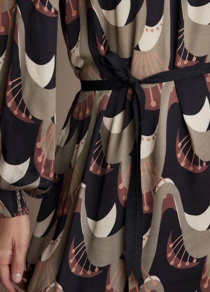 SUMMUM Платье с принтом