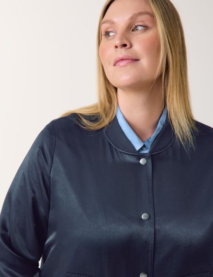 SAMOON Жакет атласный