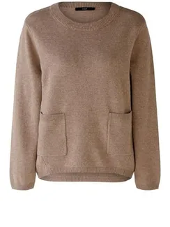 Oui Пуловер из смесовой шерсти