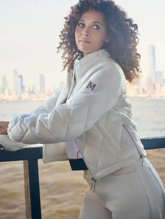 MONARI Стеганая куртка с воротником-стойкой